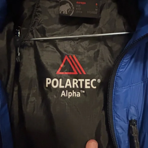 Mammut Men's Polartec Alpha Guye Jacket Size Small - Picture 2 of 6